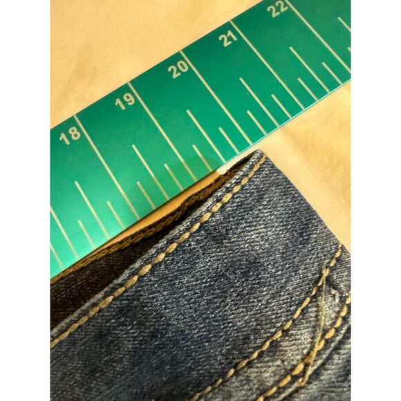 AXEL Men's Jeans sz38/32 inseam 30" Distressed Relaxed Fit Straight Leg Raw Hem - Picture 10 of 15
